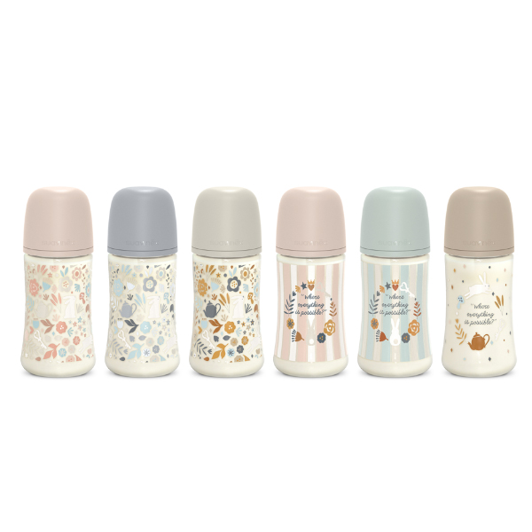 SUAVINEX BIBERÓN SX PRO POLIAMIDA WONDERLAND SILICONA T.M +3M (270ml) 