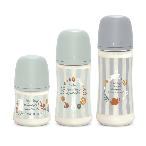 SUAVINEX BIBERÓN SX PRO POLIAMIDA WONDERLAND SILICONA T.M +3M (270ml) 