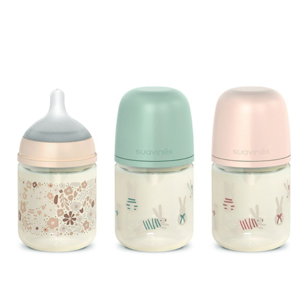 SUAVINEX BIBERON VIDRIO SX PRO WONDERLAND SILICONA +0M (120ML) 