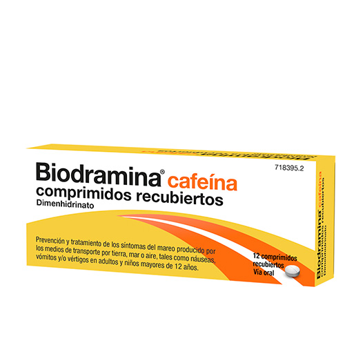 URIACH BIODRAMINA CAFEÍNA