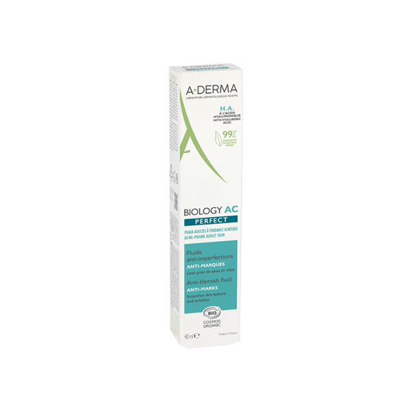 A-DERMA BIOLOGY AC PERFECT FLUIDO ANTI-IMPERFECCIONES ANTI- MARCAS (40ml)