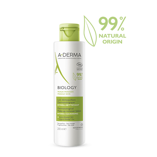 A-DERMA BIOLOGY LECHE HYDRA-LIMPIADORA PIEL FRÁGIL (400ml)
