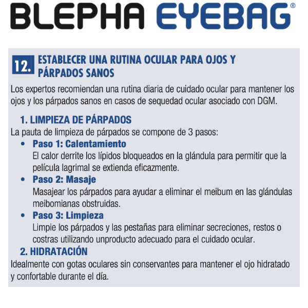 THEA BLEPHA EYEBAG Bolsa Caliente (200 USOS)