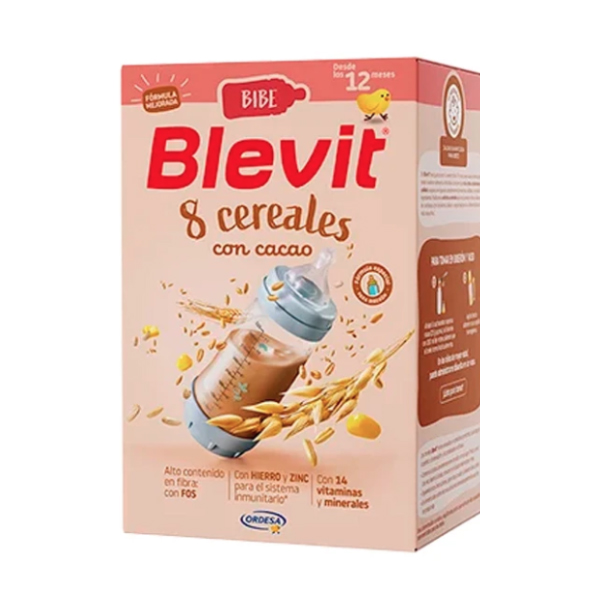 ORDESA BLEVIT BIBE 8 CEREALES Y CACAO (500G)	