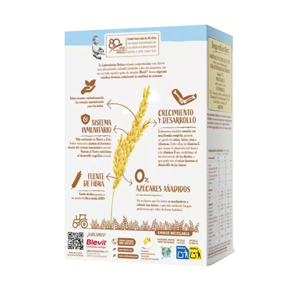 ORDESA BLEVIT CREMA DE ARROZ (225G)