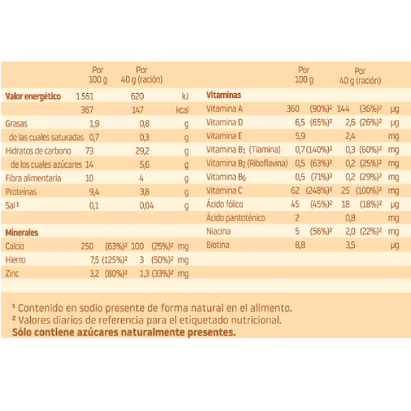 ORDESA BLEVIT SUPERFIBRA  8 CEREALES (1.000G)