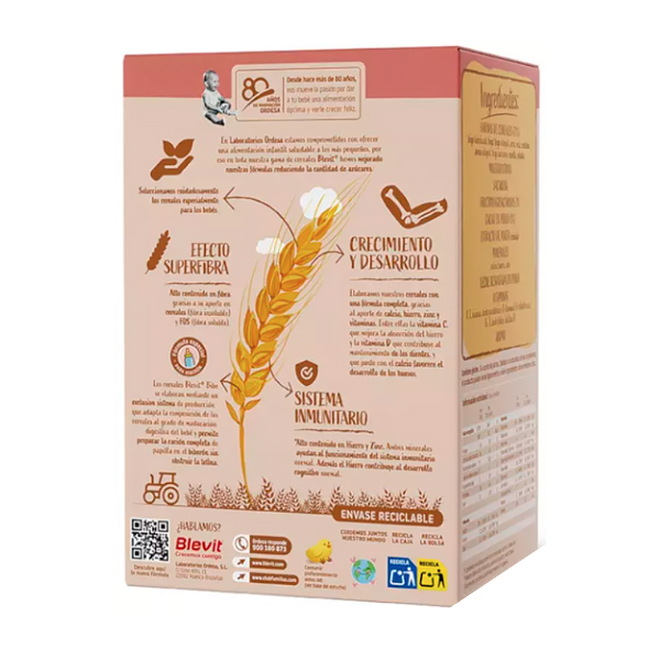 ORDESA BLEVIT SUPERFIBRA  8 CEREALES (500g)