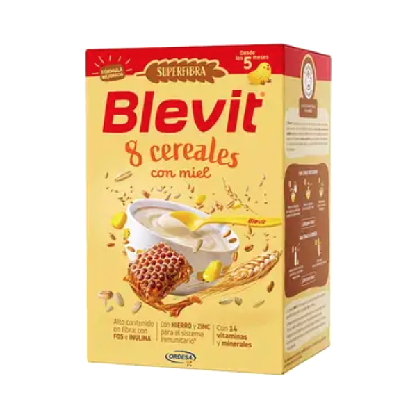 ORDESA BLEVIT SUPERFIBRA 8 CEREALES Y MIEL (500g) 