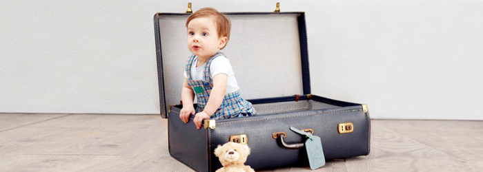 La maleta perfecta para viajar con bebés y niños
