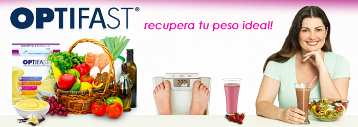 OPTIFAST, te ayuda a recuperar tu peso ideal