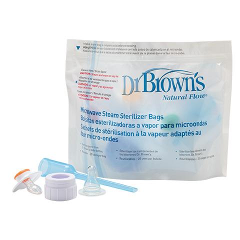 DR. BROWN´S BOLSAS ESTERILIZACION MICROONDAS (5UNIDADES)