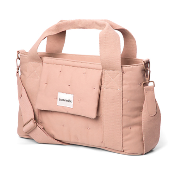 SUAVINEX BOLSO PASEO PANERA COLECCION POETRY (COLOR ROSA)
