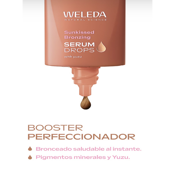 WELEDA BOOSTER BRONCEADOR HIDRATANTE  (30ML)