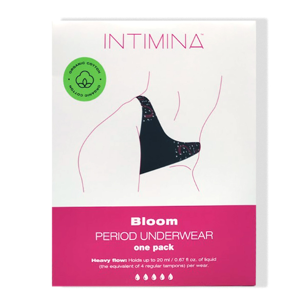 INTIMINA BRAGAS MENSTRUALES ALGODON ORGANICO TALLA M (1 UNIDAD)