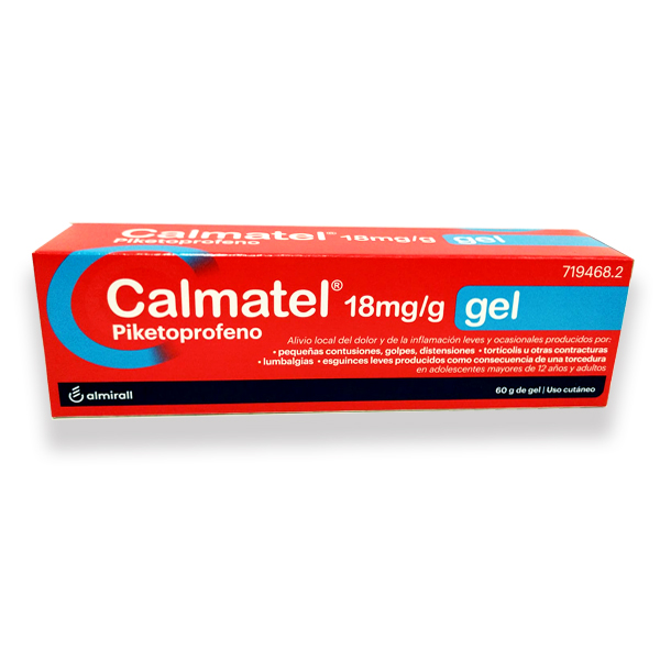 ALMIRALL CALMATEL 18mg/g GEL (60g)