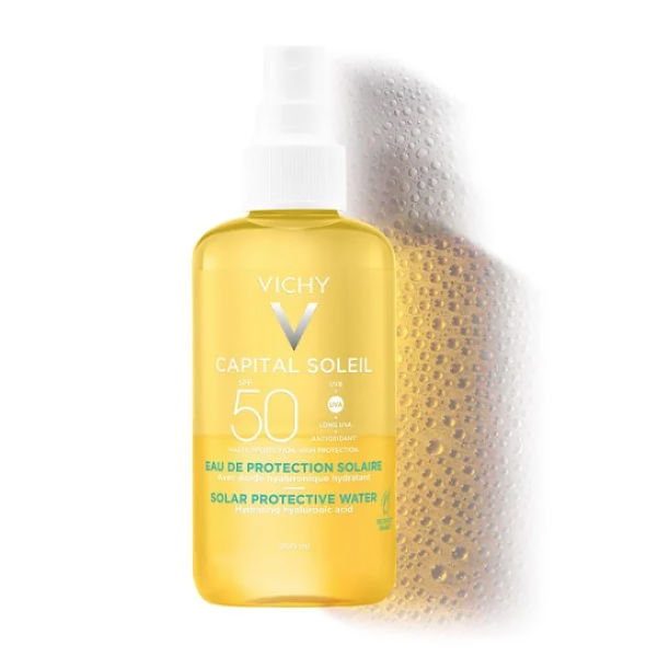 VICHY CAPITAL SOLEIL AGUA HIDRATANTE  SPF50+ (200ML)