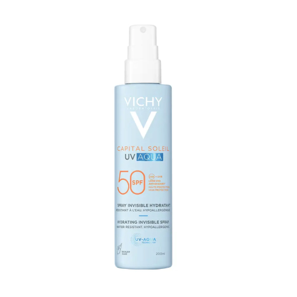 VICHY CAPITAL SOLEIL AQUA SPRAY SPF50 + (200ML)