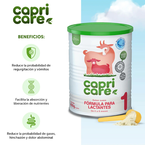 CAPRICARE CAPRICARE 1 LECHE LACTANTES 0-6M (800g) 