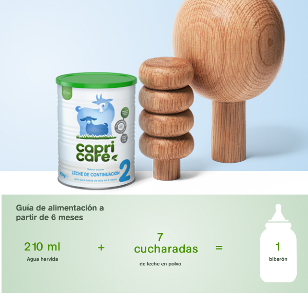 CAPRICARE CAPRICARE 2 LECHE CONTINUACIÓN +6M (800g) NUEVA FORMULA!