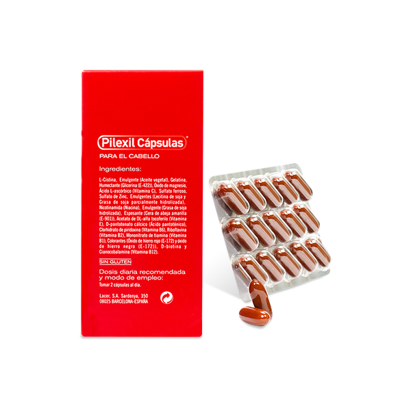 PILEXIL CÁPSULAS ANTICAÍDA (50 CAPSULAS)	