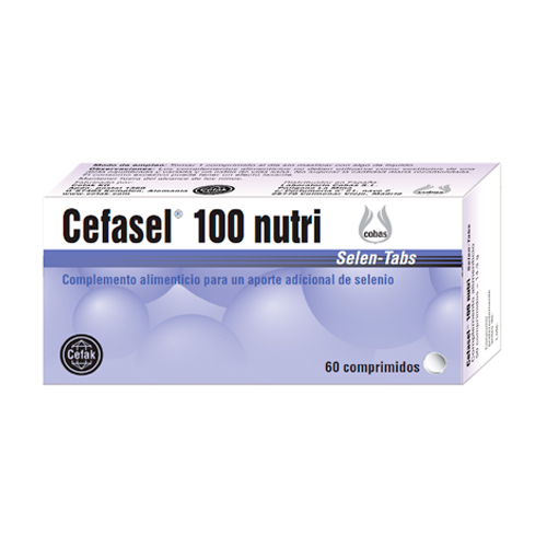 COBAS LABORATORIO Cefasel 100 Nutri (60comp)	