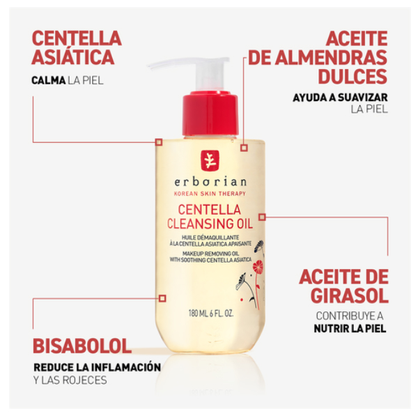 ERBORIAN CENTELLA CLEANSING OIL (180ML)