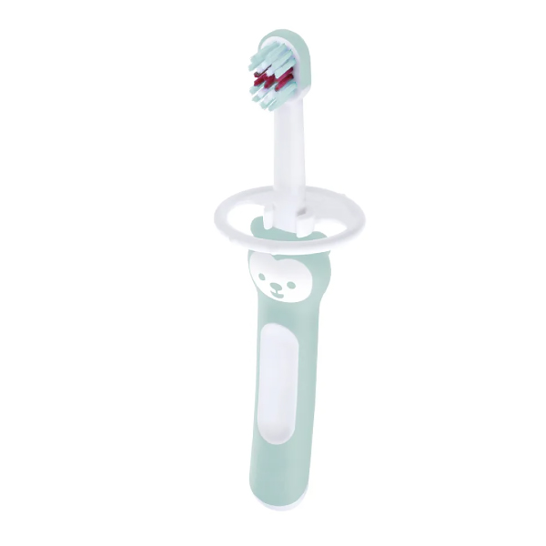 MAM BABY CEPILLO DENTAL BABY'S BRUSH EXTRA SUAVE COLOR AZUL (1 UNIDAD)