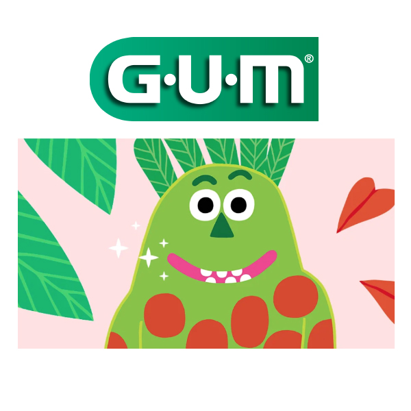 GUM CEPILLO DENTAL KIDS MONSTRUOS 2-6 AÑOS REF.901 (1 UNIDAD)