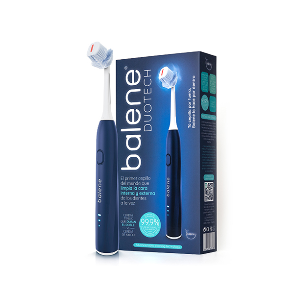 BALENE CEPILLO DENTAL SÓNICO DUOTECH COLOR AZUL