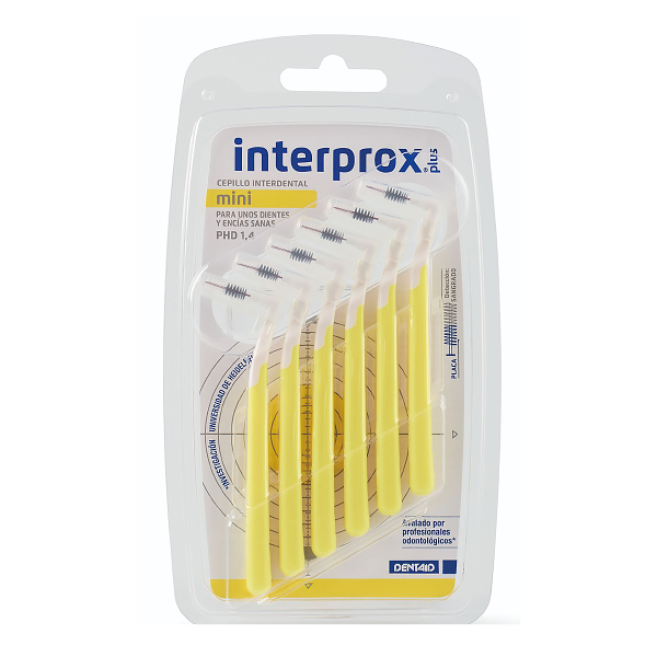 INTERPROX CEPILLO INTERDENTAL PLUS MINI PHD = 1,4 (6 UNIDADES)