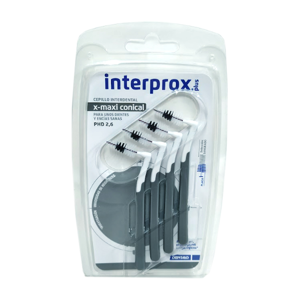 INTERPROX CEPILLO INTERDENTAL  X-MAXI CONICAL PH=2,6 (4 UNIDADES)  