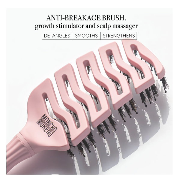 MONCHO MORENO CEPILLO MAGIC BRUSH ROSA (1 UNIDAD)