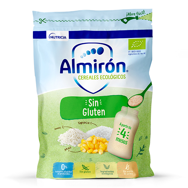 ALMIRON ADVANCE CEREALES ECÓLOGICOS SIN GLUTEN +4M (200G)
