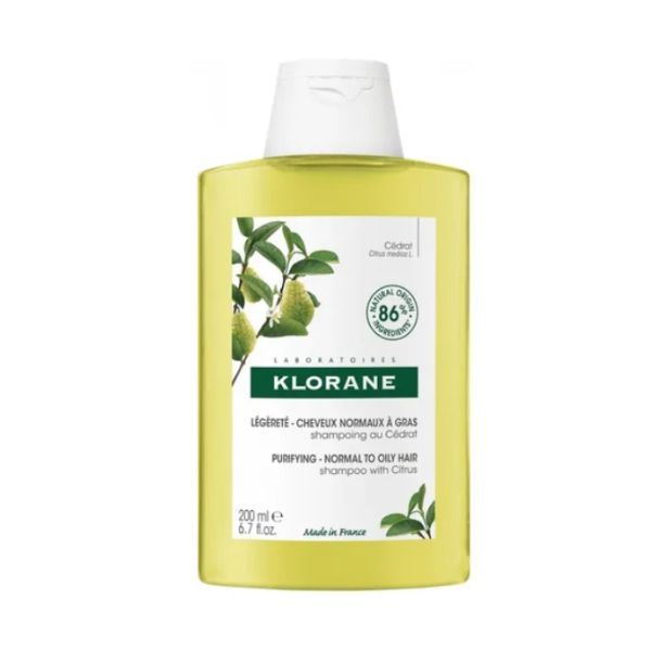 KLORANE CHAMPÚ A LA CIDRA (200ML)