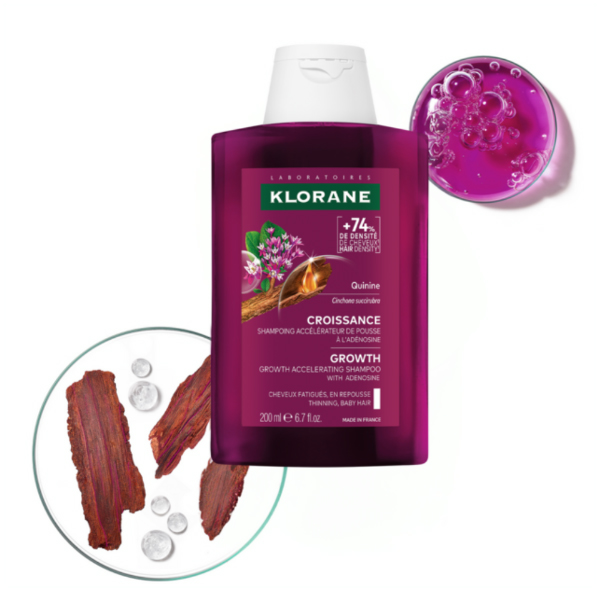 KLORANE CHAMPÚ ACELERADOR DEL CRECIMIENTO (400ML)