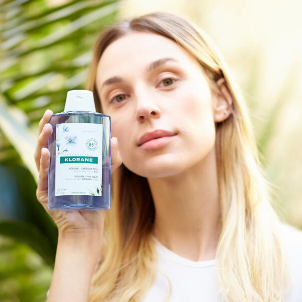 KLORANE CHAMPÚ CABELLOS FINOS Y SIN VOLUMEN AL LINO (400ml)