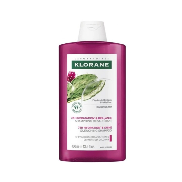 KLORANE CHAMPÚ HIGO DE BARBARIA HIDRATANTE (400ml)