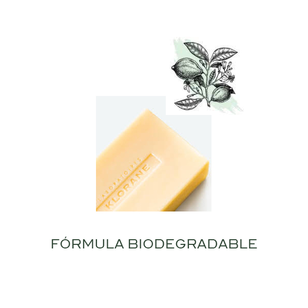 KLORANE CHAMPÚ SÓLIDO A LA CIDRA (80g)