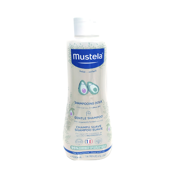 MUSTELA CHAMPÚ SUAVE BEBE CABELLO (500ML)