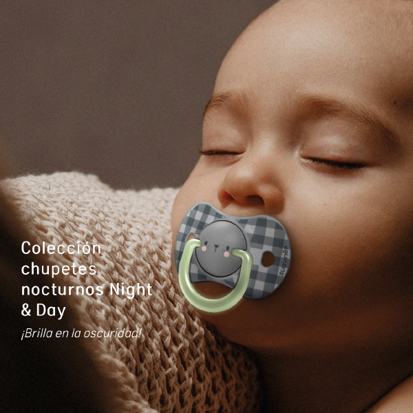 SUAVINEX CHUPETE NIGHT&DAY SILICONA 6-18M (2 UNIDADES)