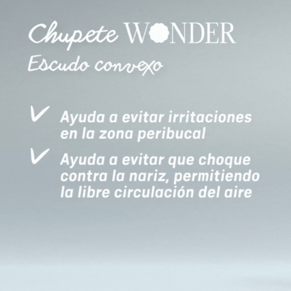 SUAVINEX CHUPETE WONDER SILICONA INTENSE COLOR 0-6M (1 UNIDAD)