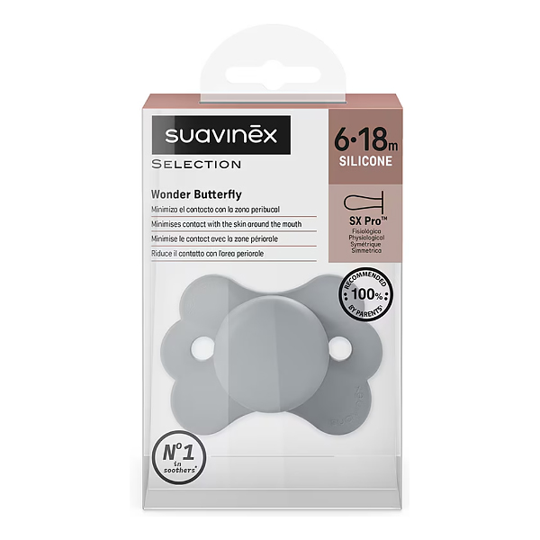 SUAVINEX CHUPETE WONDERLAND SX PRO SILICONA 6-18M (1 UNIDAD)