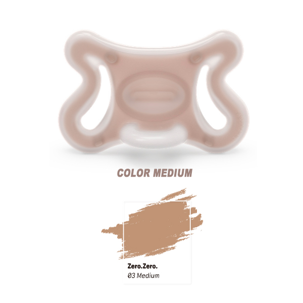 SUAVINEX CHUPETE ZERO ZERO FISIOLÓGICO 0-6M (COLOR MEDIUM)