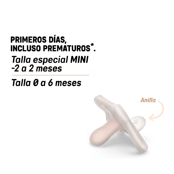 SUAVINEX CHUPETE ZERO ZERO FISIOLOGICO -2M a 2M (COLOR DEEP)