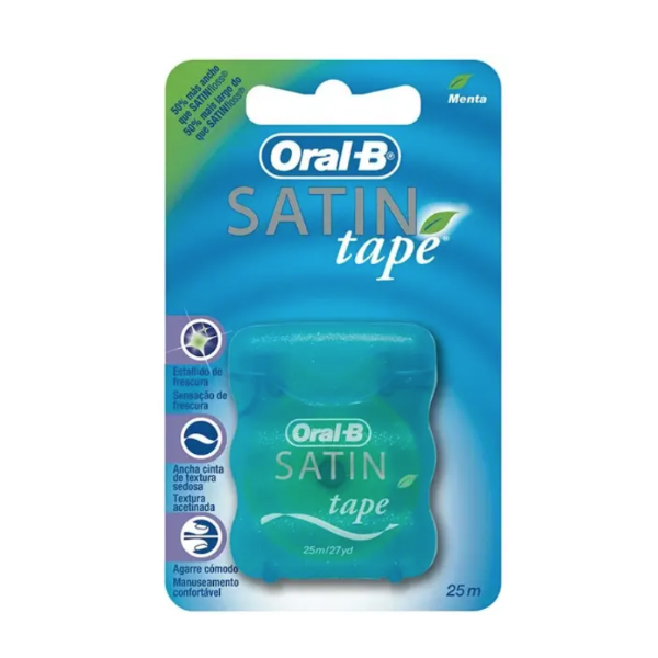 ORAL-B CINTA DENTAL SATIN TAPE MENTA (25m)