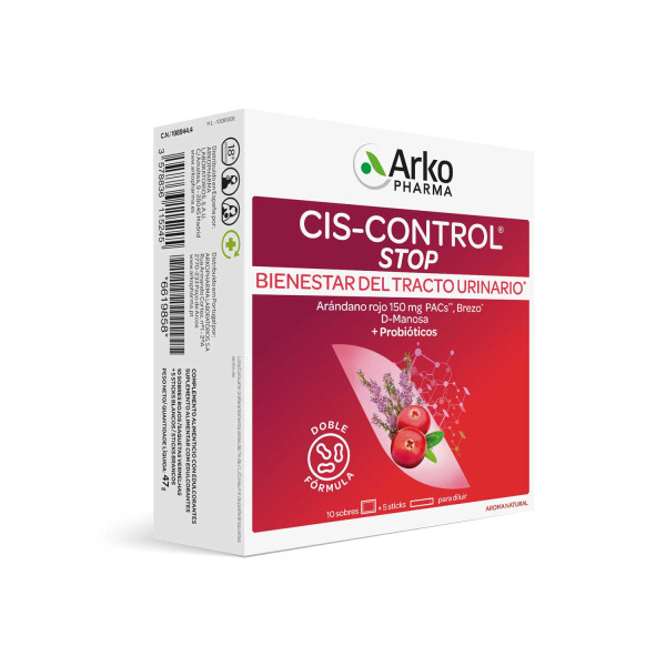 ARKOPHARMA CIS-CONTROL® STOP (15 SOBRES)