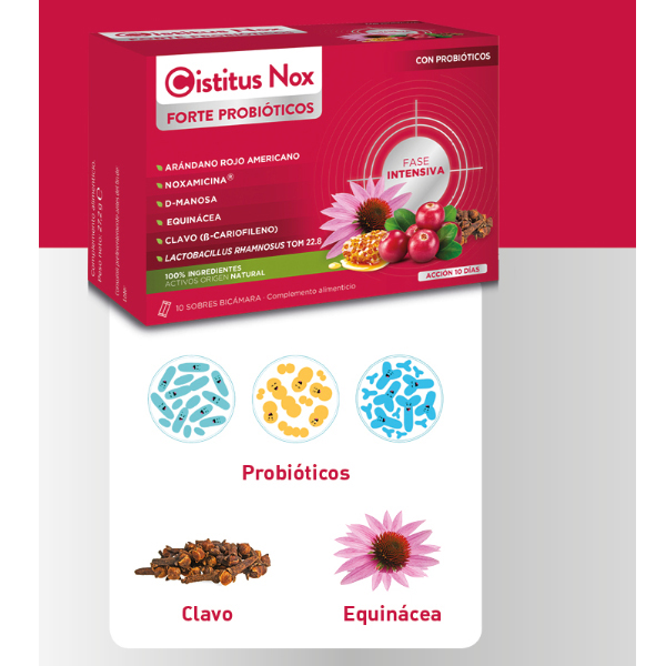URIACH CISTITUS NOX FORTE PROBIOTICOS (10 SOBRES)