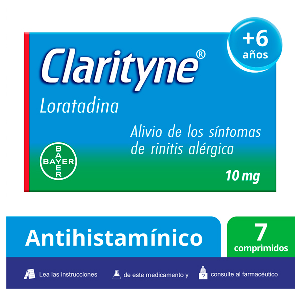 MSD CLARITYNE 10mg (7 comprimidos)
