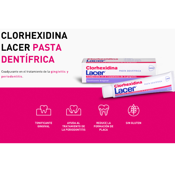 LACER CLORHEXIDINA PASTA DENTAL  (75ml)