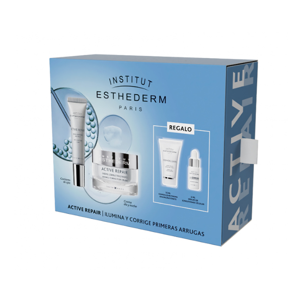 ESTHEDERM COFRE ACTIVE REPAIR CREMA (50ML) + OJOS (15ML) + OSMOCLEAN (15ML) +SERUM Age Proteom™ (5ML)